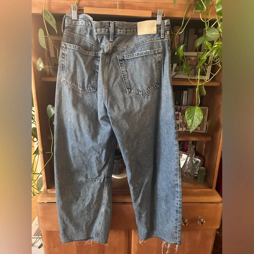 Citizens Of Humanity Miro Relaxed Wide Leg Jeans In Pacifia-RAW HEM - Picture 3 of 13